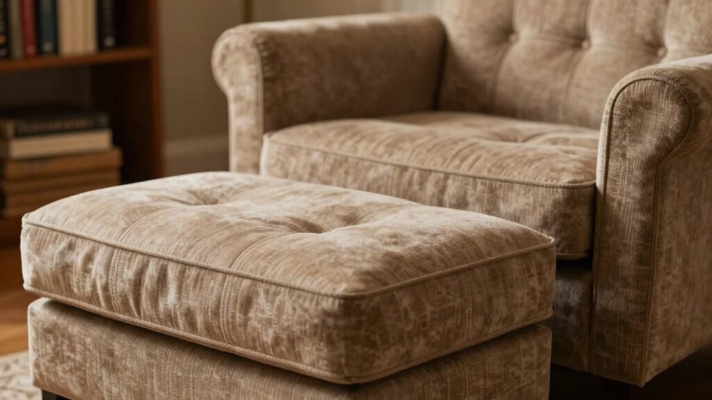 ottoman height for comfort