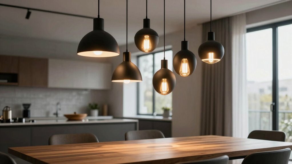 pendant light height guidelines