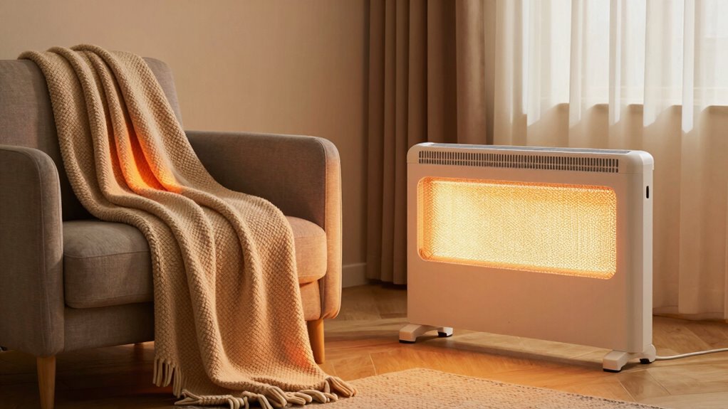 personal warmth versus whole room heating