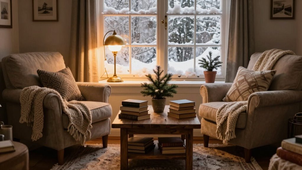 personalized cozy reading nook