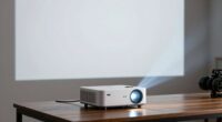 projection size and distance