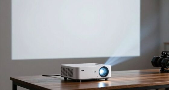projection size and distance