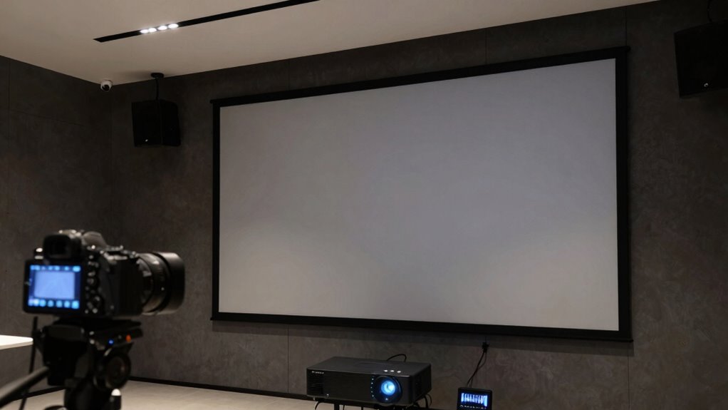projector room screen gain