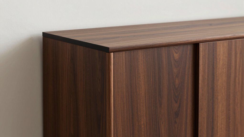 proper depth enhances cabinet appearance