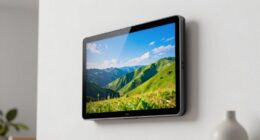 proper digital frame placement