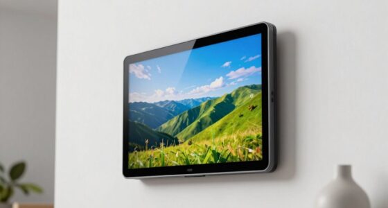 proper digital frame placement
