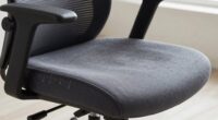 proper office seat depth