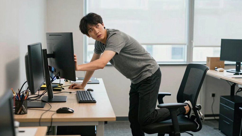 proper posture and breaks