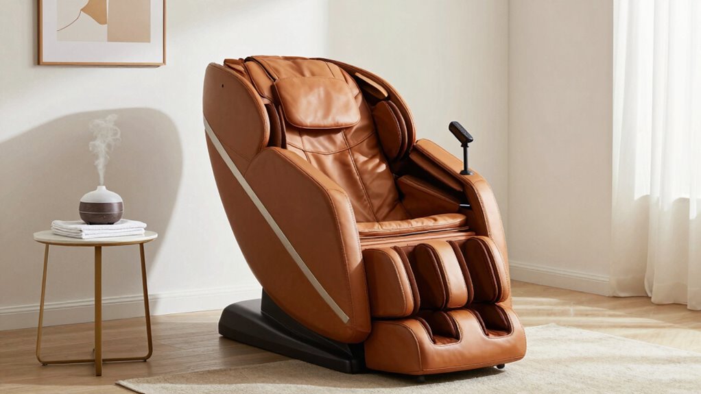 proper space for massage chairs