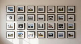 proper spacing enhances gallery displays