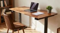 proper standing desk weight