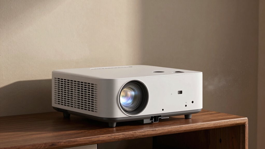 quiet projectors with remote