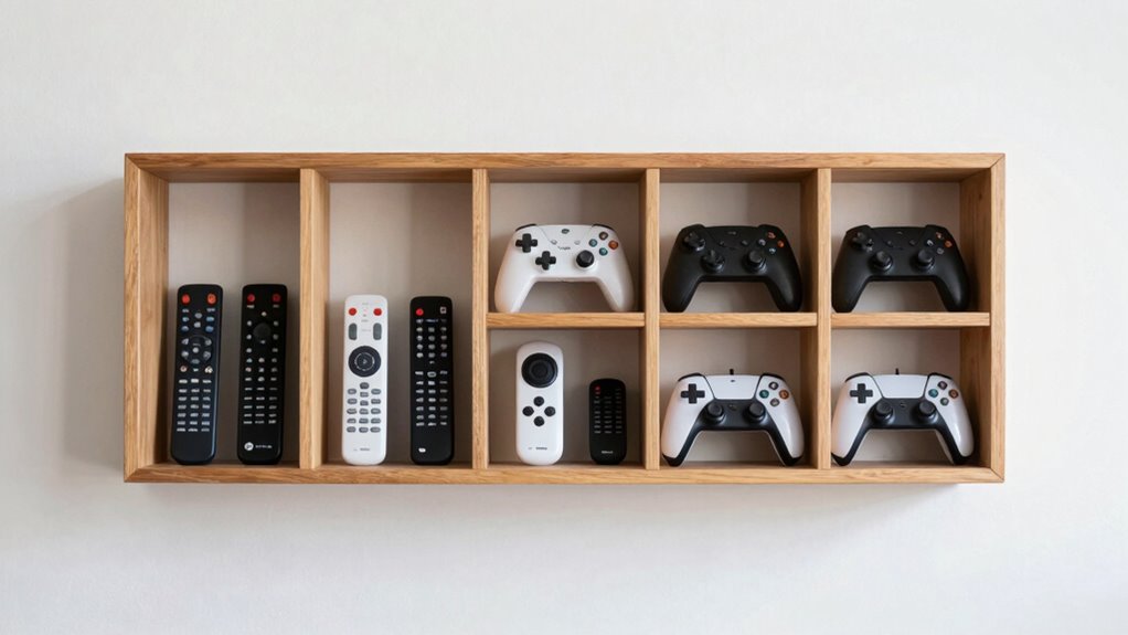 remote and controller storage
