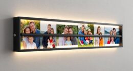 rotating family photo display