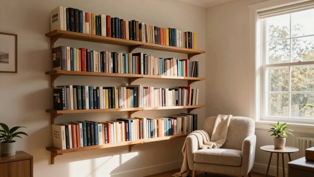 safe stylish book organization