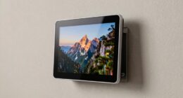 safe wall mounted digital frames