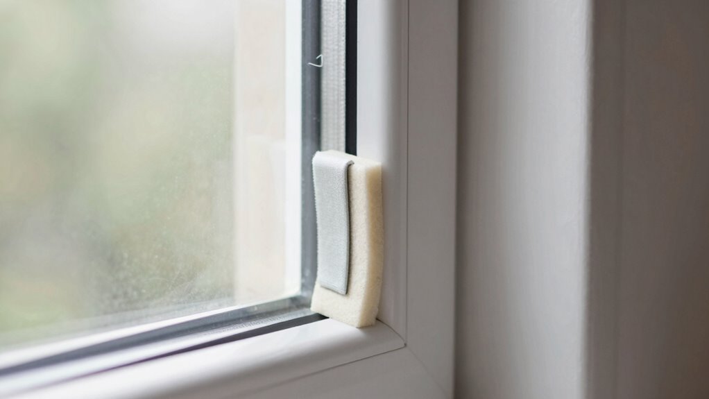 seal window gaps effectively