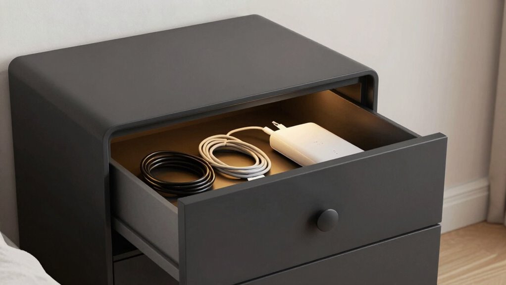 secret hidden battery storage