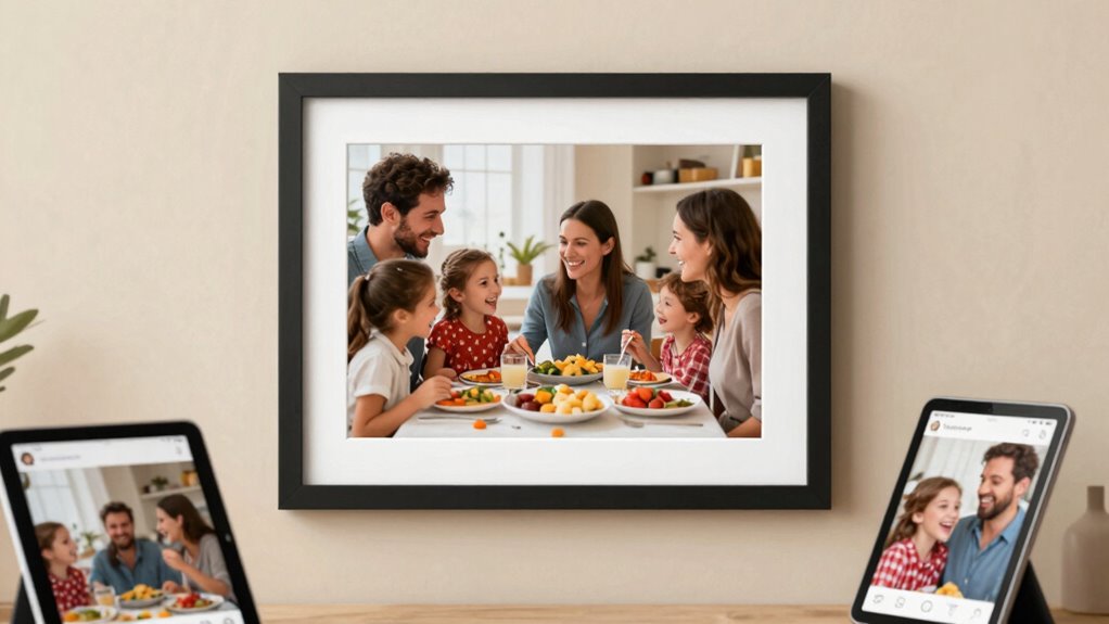secure family photo sharing