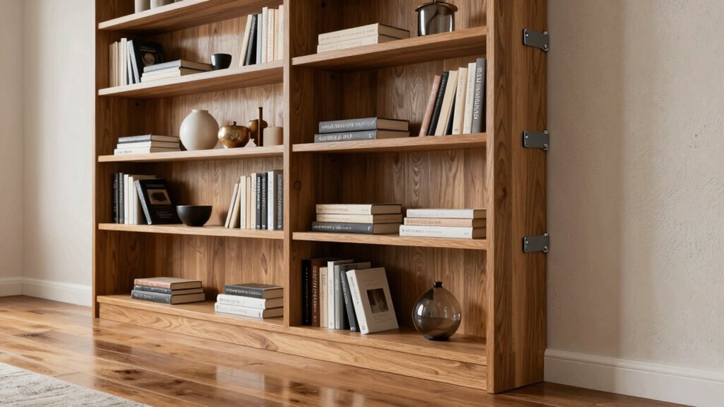 secure tall bookcase safely