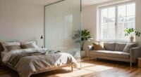 serene compact living space