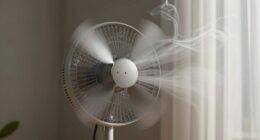 silent fan airflow positioning