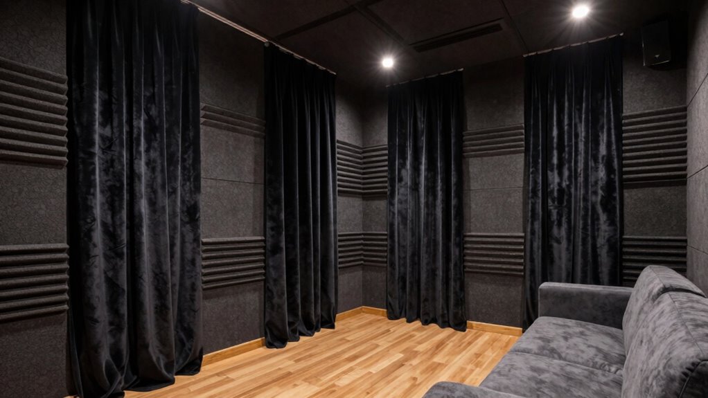 small acoustic treatment improvements