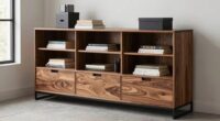 small room storage clutter