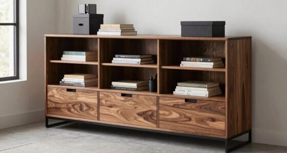 small room storage clutter