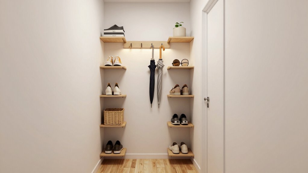 smart space saving hallway accessories