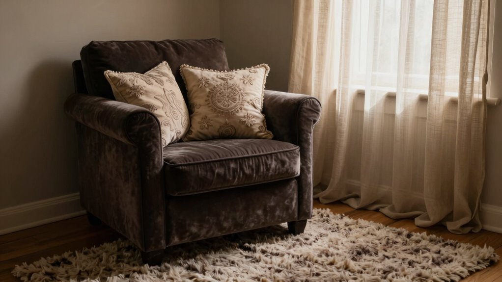 soft surfaces reduce noise effectively