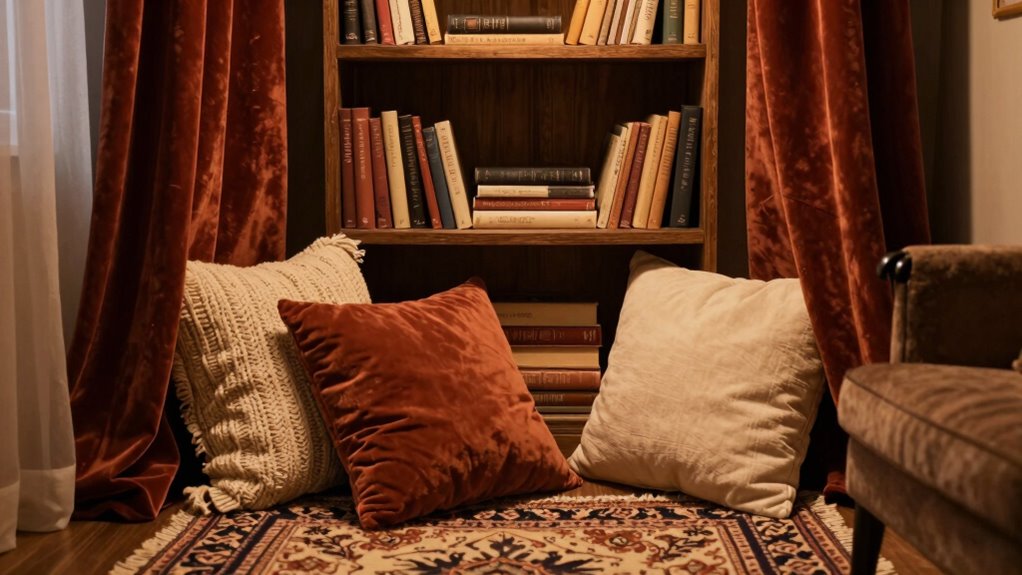 soft textures warm colors