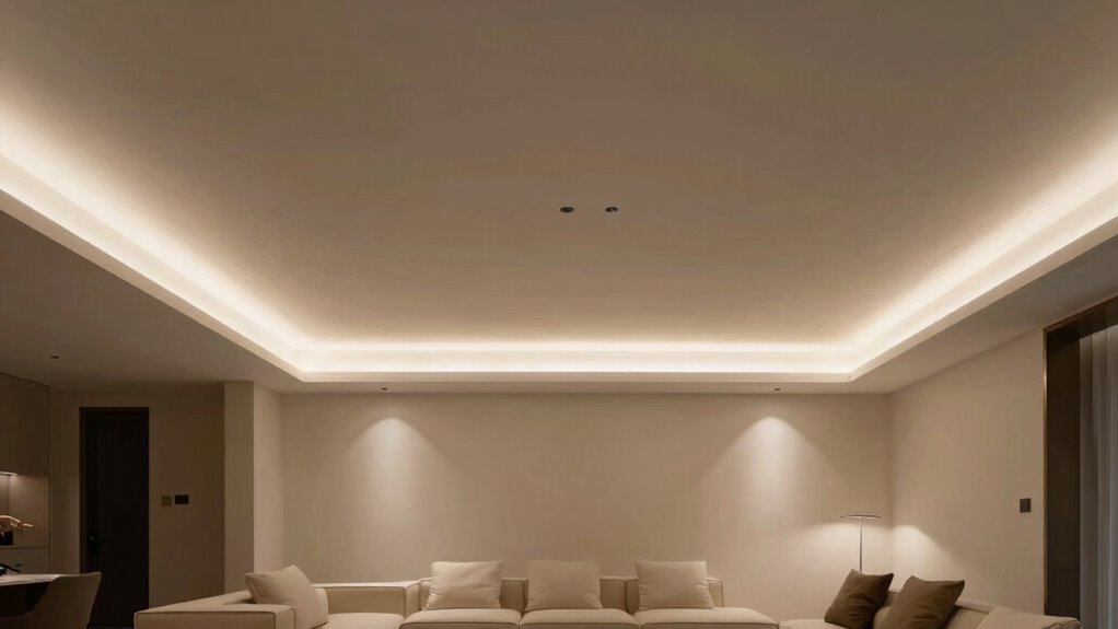 soothing elevated lighting effect