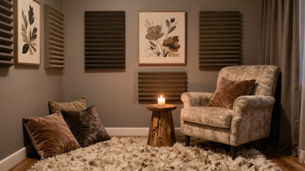 soundproofing cozy space design