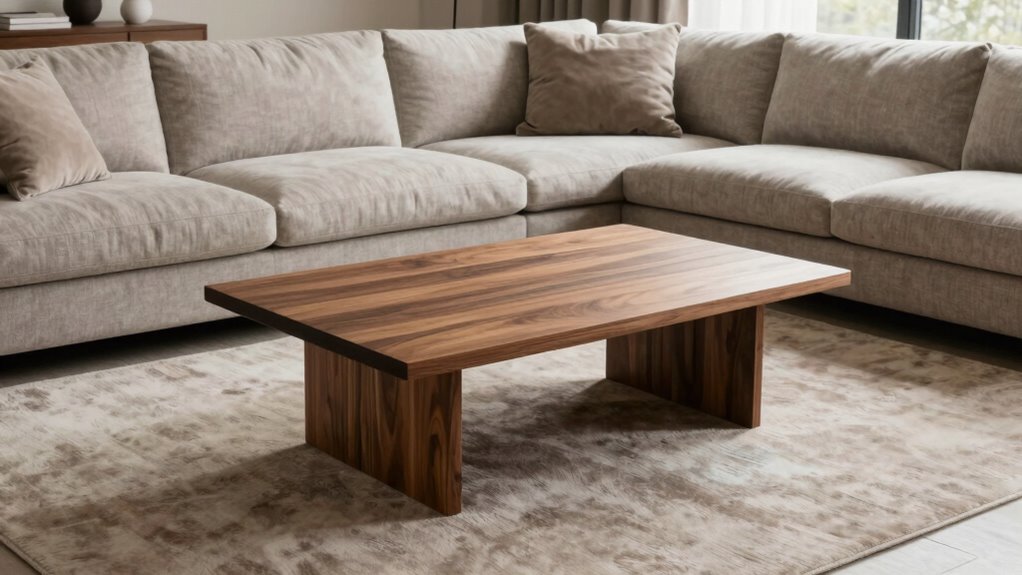 standard coffee table dimensions