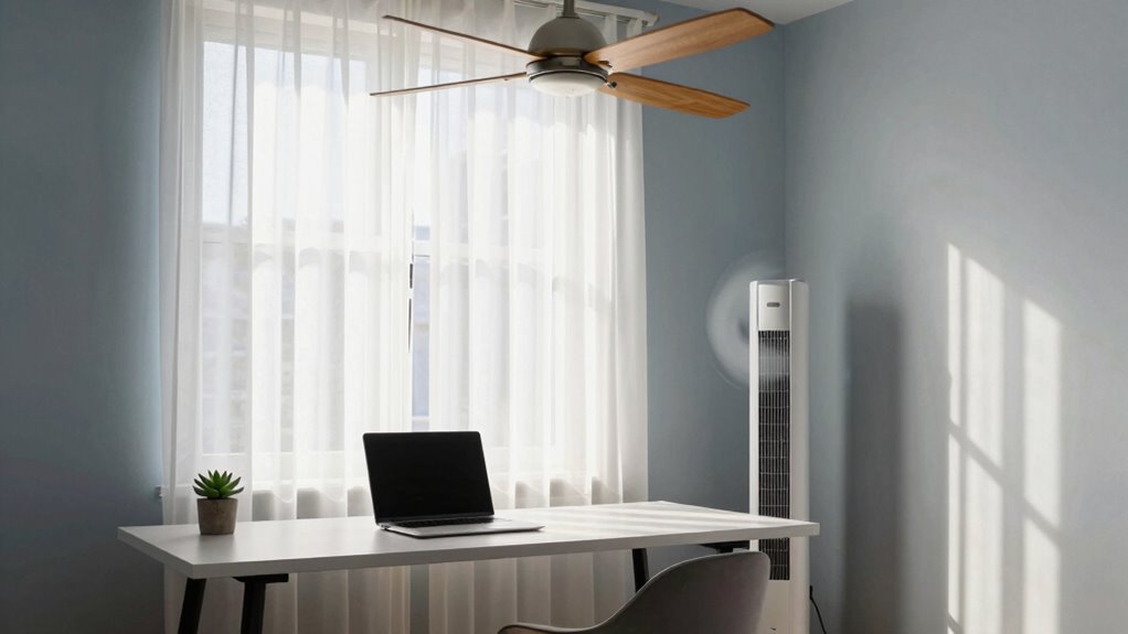 stay cool with plants and ventilation