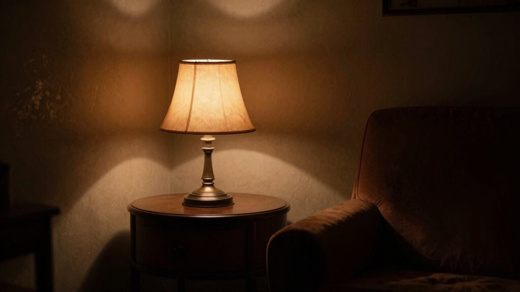 strategic corner lighting placement
