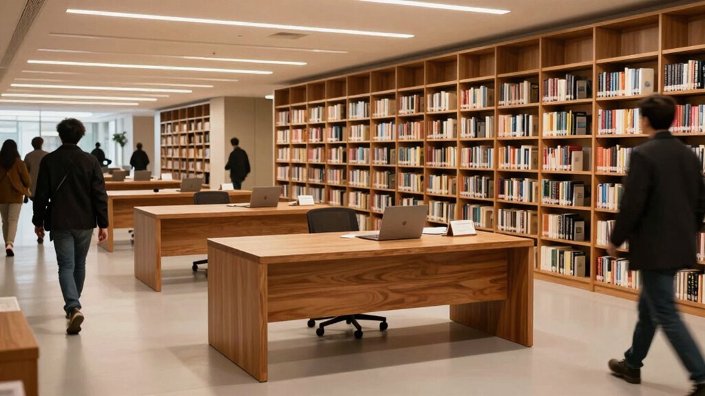 strategic desk placement improves flow