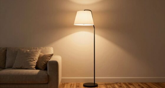 strategic floor lamp placement