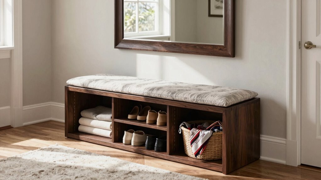 strategic stylish storage placement