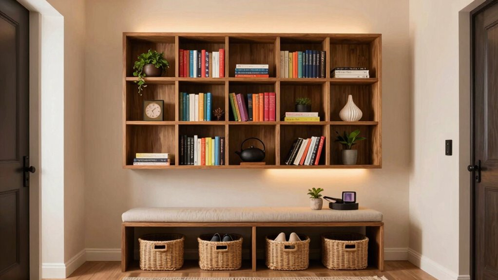 stylish affordable entryway storage