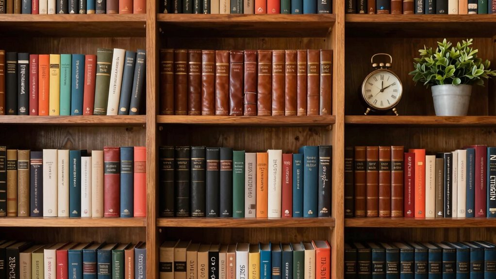 tailored organized book storage