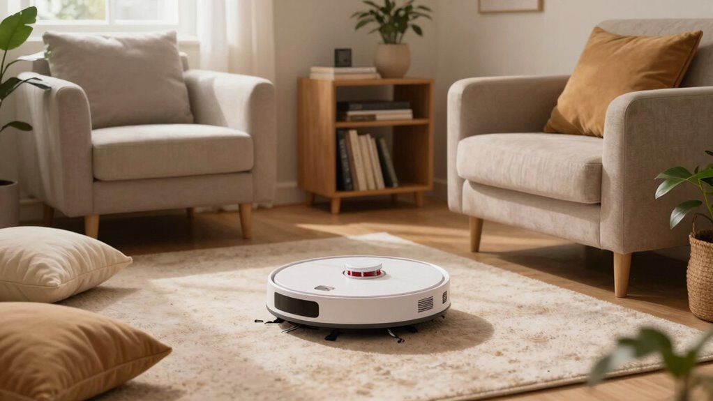 testing vacuum in small spaces