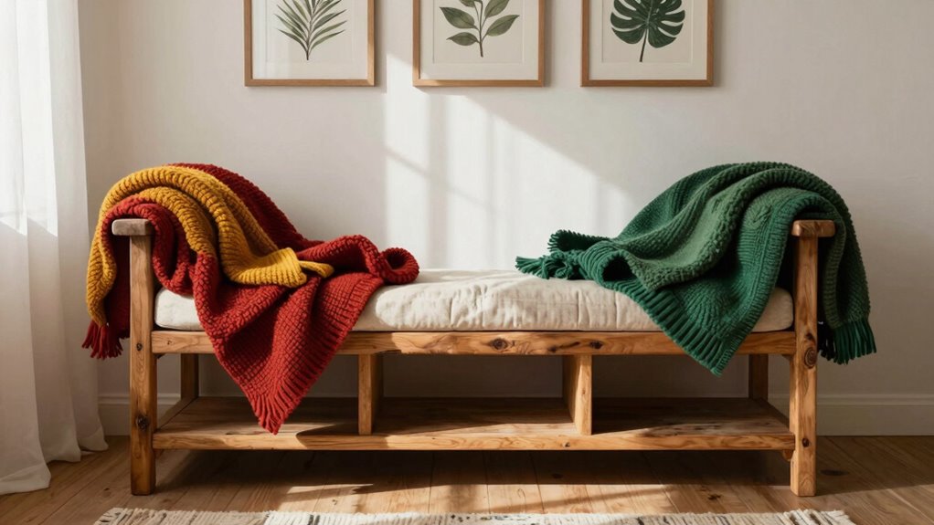versatile blanket bench uses