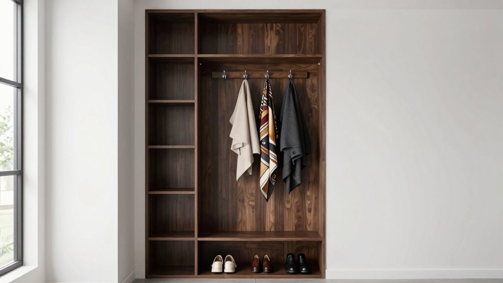 vertical storage maximizes space