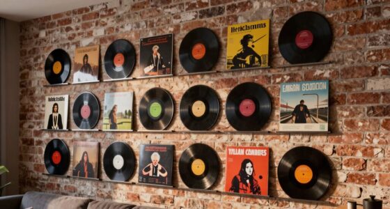 vinyl record wall decor