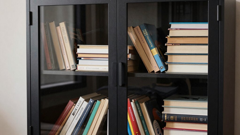 visibility prevents book disorganization