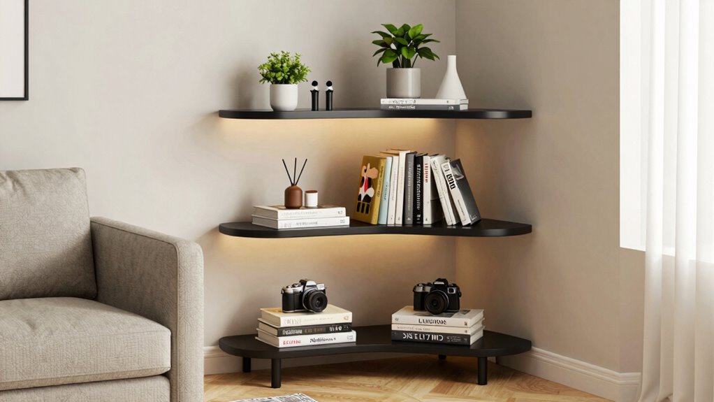 wall mounted or freestanding options