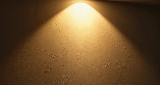 wall texture illuminated impact