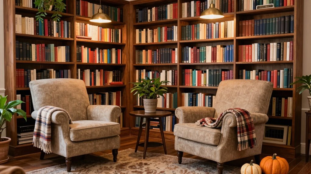 year round cozy reading sanctuary